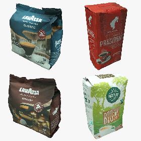 3D Coffee Packaging Collection 02 model